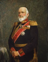Generál Josiah von Heeringen, kolem roku 1916 (olej na plátně)