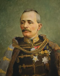 Generál Svetozar Boroevic von Bojna, kolem roku 1916 (olej na plátně)