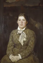 Portrét Alexandry Vladimirovny Vasnetsové, manželky umělců, 1878