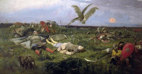 Pole bitvy knížete Igora s Kipčaky, 1880.