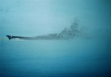 Scharnhorst v ranní mlze Channel Dash 1942, 2014