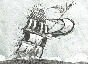 Storm Creators Prince Gustav Adolf Sea, 2017, (Inkoust na papíře)