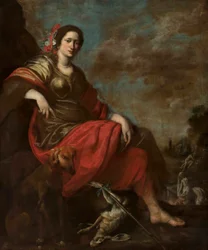 Lovkyně Diana (bez rámu)