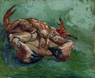 Krab na zádech par Gogh, Vincent, van (1853-1890). Olej na plátně, rozměr: 38x46,8