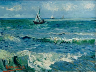 Lodě na moři, Les Saintes-Maries-de-la-Mer