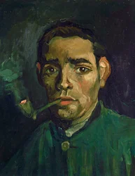 Hlava muže, 1884-5