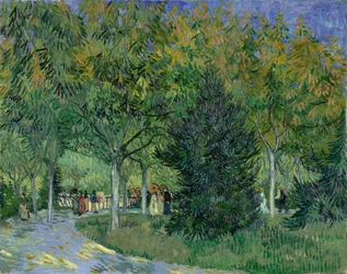 Cesta v parku Arles, 1888.