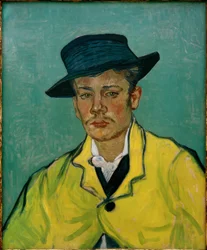 Portrét Armanda Roulina (Porträt Armand Roulin)