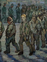 Vězeňský dvůr (detail)