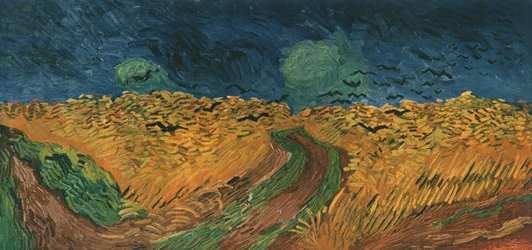 Pšeničné pole s vránami, červenec 1890, 1947