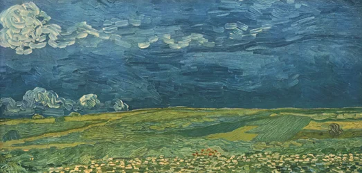 Wheatfields under Thunderclouds, červenec 1890, 1947.