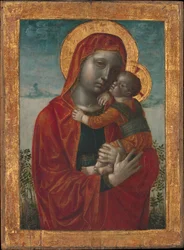Madonna a dítě, ca. 1480.