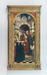 Prezentace Ježíše v chrámu, cca 1470 (tempera na panelu)