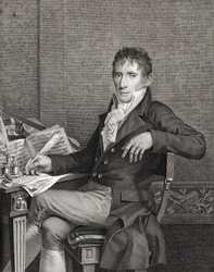 Portrét houslisty a skladatele Alessandra Rolly 1757-1841, c. 1810.