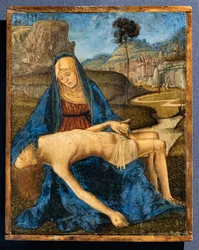 Oplakávání, Vittore Carpaccio, asi 1485