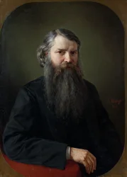 Portrét Ivana Jegoroviče Zabelina 1820-1908, 1871