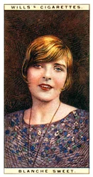 Blanche Sweet 1896-1986, americká herečka, 1928.