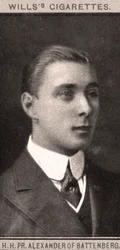 H.H, PR. Alexandr z Battenbergu, 1908.