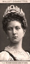 H.I.H Velká vévodkyně George Ruska, 1908.