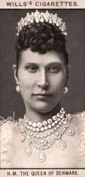 HM Dánská královna, 1908.