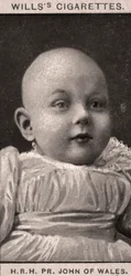 H.R.H, P.R., John of Wales, 1908.