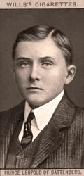 princ Leopold z Battenbergu, 1908.