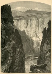 "Palisade Canyon", 1874.