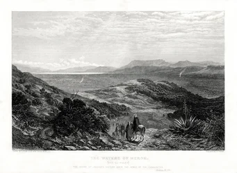 Vody Meromu, Palestina, 1887