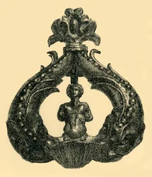Bronzové klepadlo, c1550-1600, 1881.