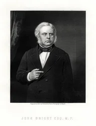 John Bright, britský radikální a liberální státník, 19. století.
