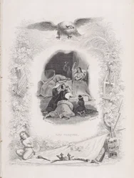 The Fates, from The Songs of Béranger, 1829. Tvůrci: W. J. J. Déshauvents, Melchior Péronard.