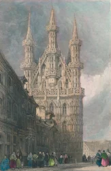 Hotel De Ville, Leuven, 19. století.