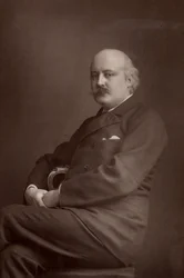 "" (Charles) Hubert (Hastings) Parry (1848-1918) (woodburytype)