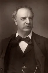 ""Charles Santley (1834-1922) anglický baryton (woodburytype).