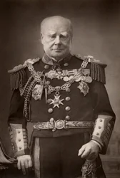 ""Henry Keppel (1809-1904) Englantilainen amiraali ja hoviherra. (woodburytyyppi)