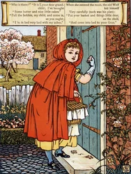 Červená karkulka, John Lane, Walter Crane
