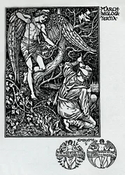 The Shepheards Calendar - březen, 1898, 1923