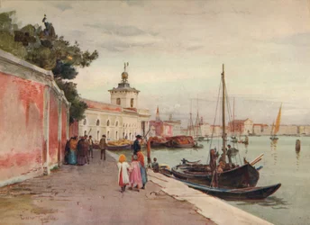 La Dogana, Benátky, c1900 1913