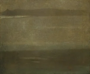 Šedá a stříbrná: 1880-1900 (olej na plátně).