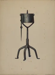 Olejová lampa, c. 1938.