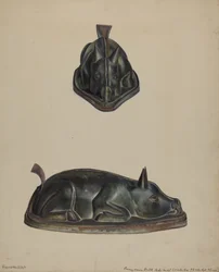 Pa. Německá forma na dort, 19351942.