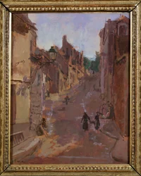 Kopec v Neuville, kolem 1890-95