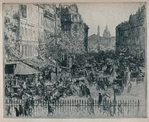 Rue Royale, Paříž, c1913