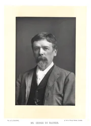 George Du Maurier, britský spisovatel a umělec, c1895.