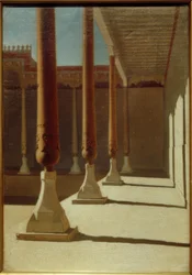 Galerie v citadele Samarkand