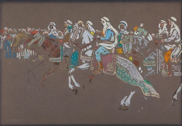 Arabská kavalérie, 1905.