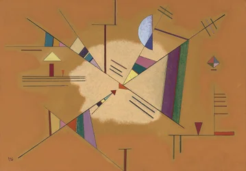 "" Diagonale "" Painter Day Vassily Kandinsky (neboli Wassily Kandinsky