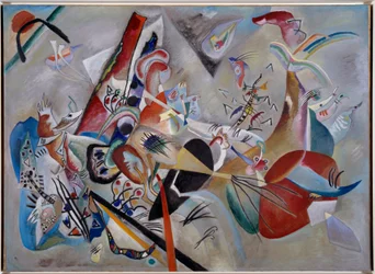 V šedé. Obraz Vasilije Kandinského