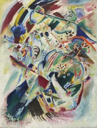 Kandinskij - Panel pro Edwina R. Campbella č. 4, 1914