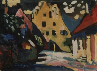 Murnau. Zámecký dvůr, 1908